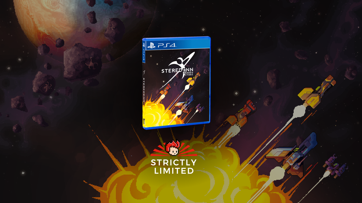 Steredenn on PS4 box