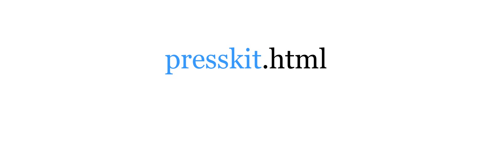 Presskit